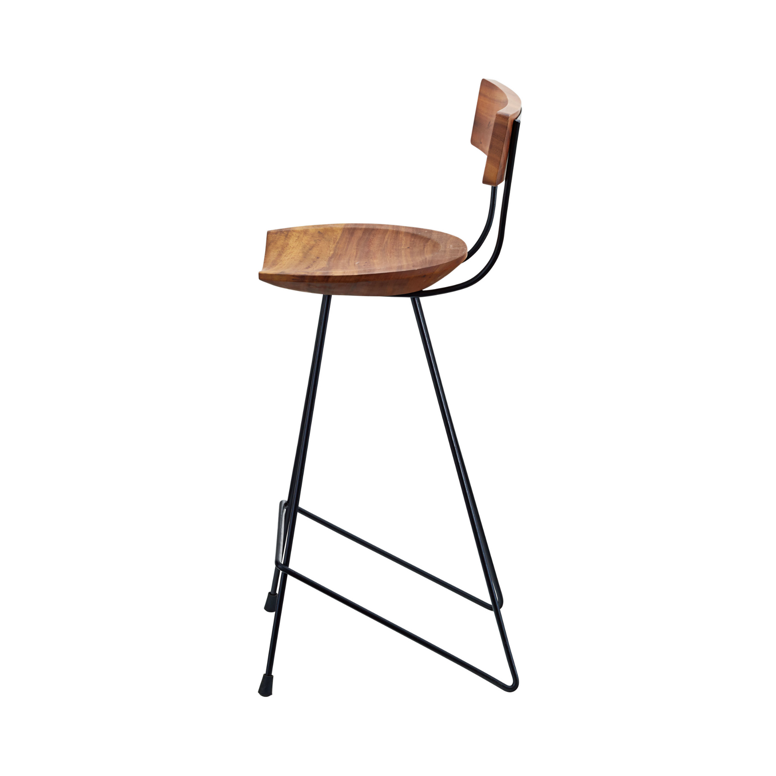 イス チェア カウンターチェア 天然木 モンキーポット オシャレ