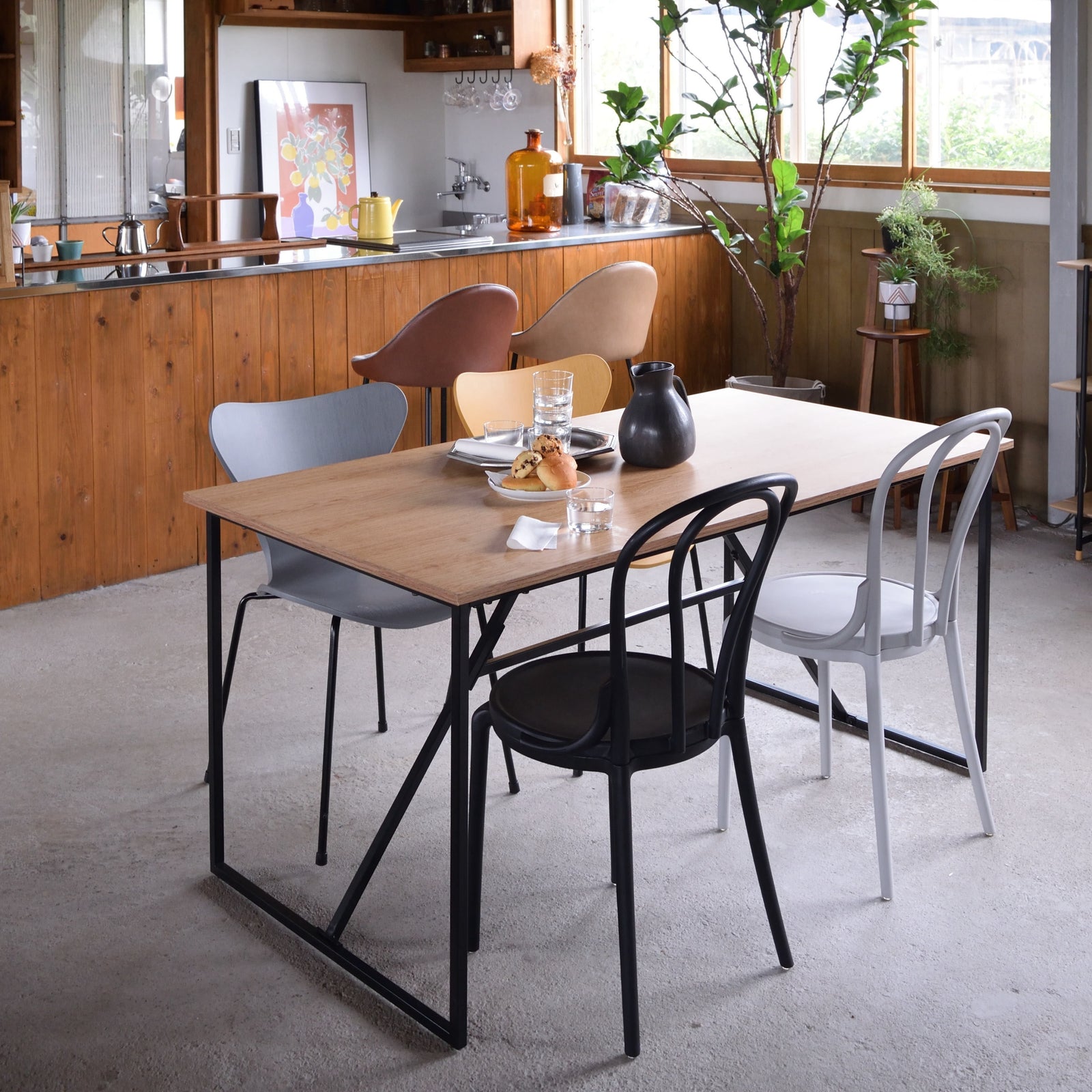 ダイニングテーブル TOE-123NA - キッチン おしゃれ モダン シンプル