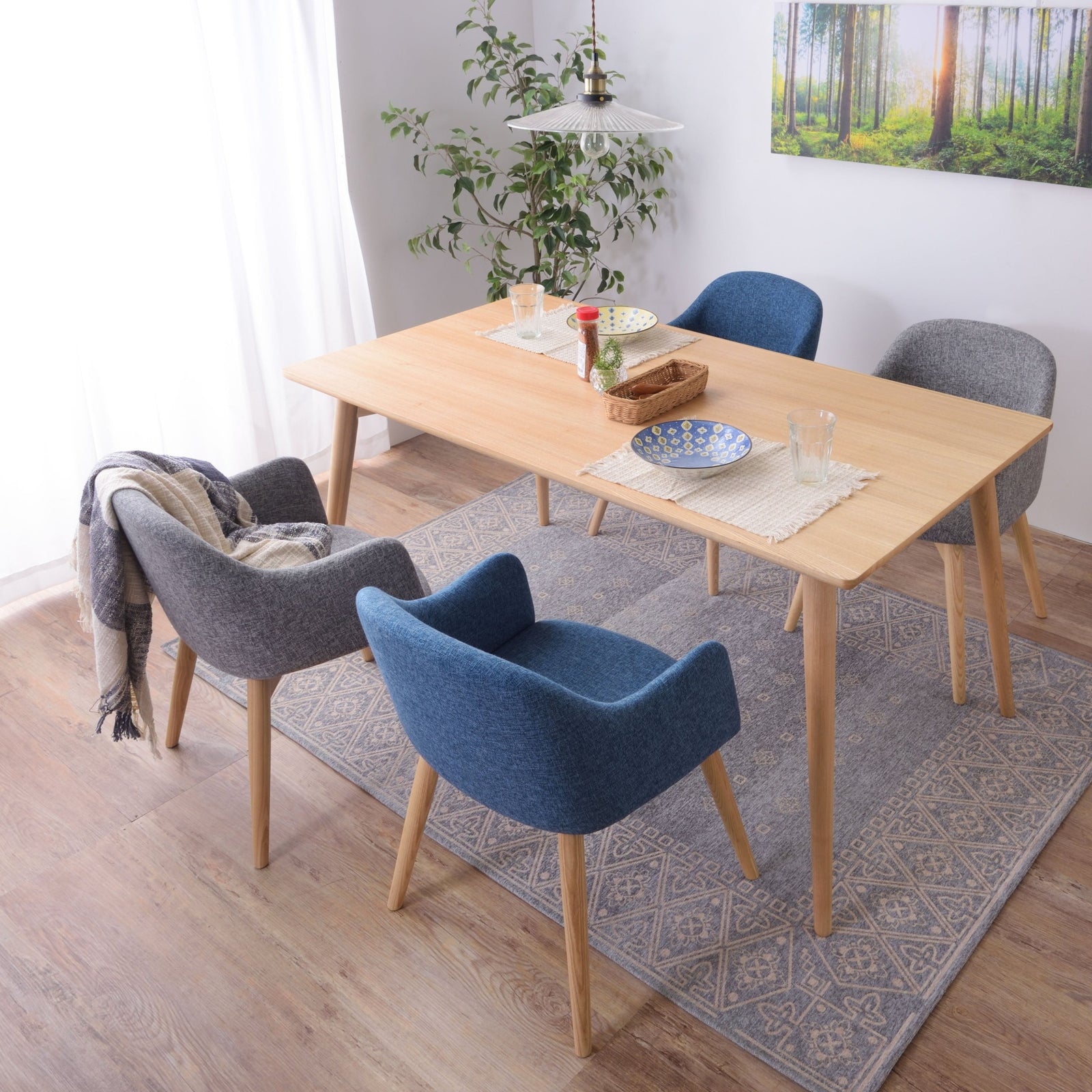 天然木 ダイニングテーブル カラメリ 122*56cm KRM-150 N01 カラメリ ダイニングテーブル KRM-150– impress select家具